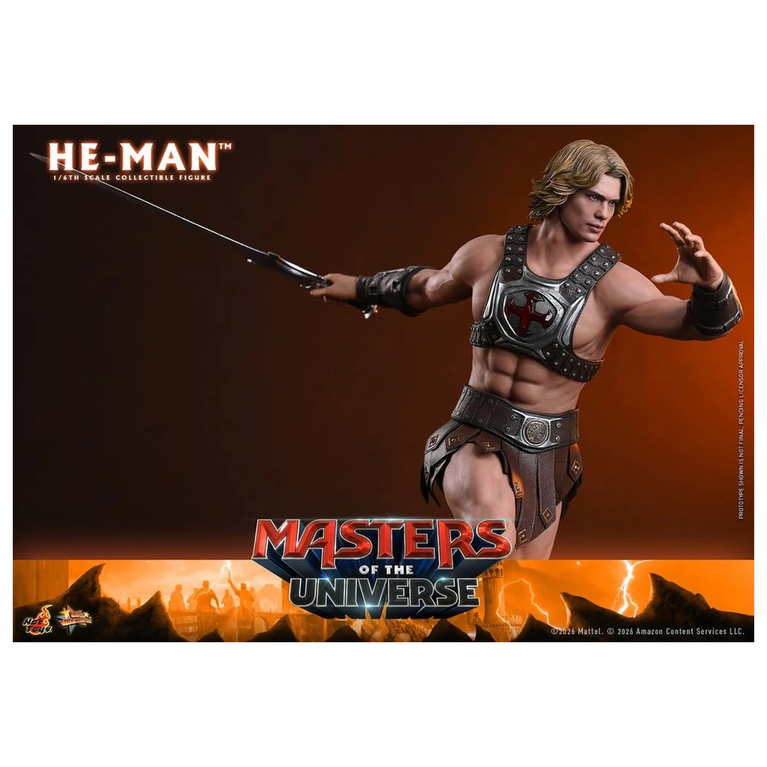 Masters of the Universe Movie Masterpiece akciófigura 1/6 He-Man 31 cm termékfotó