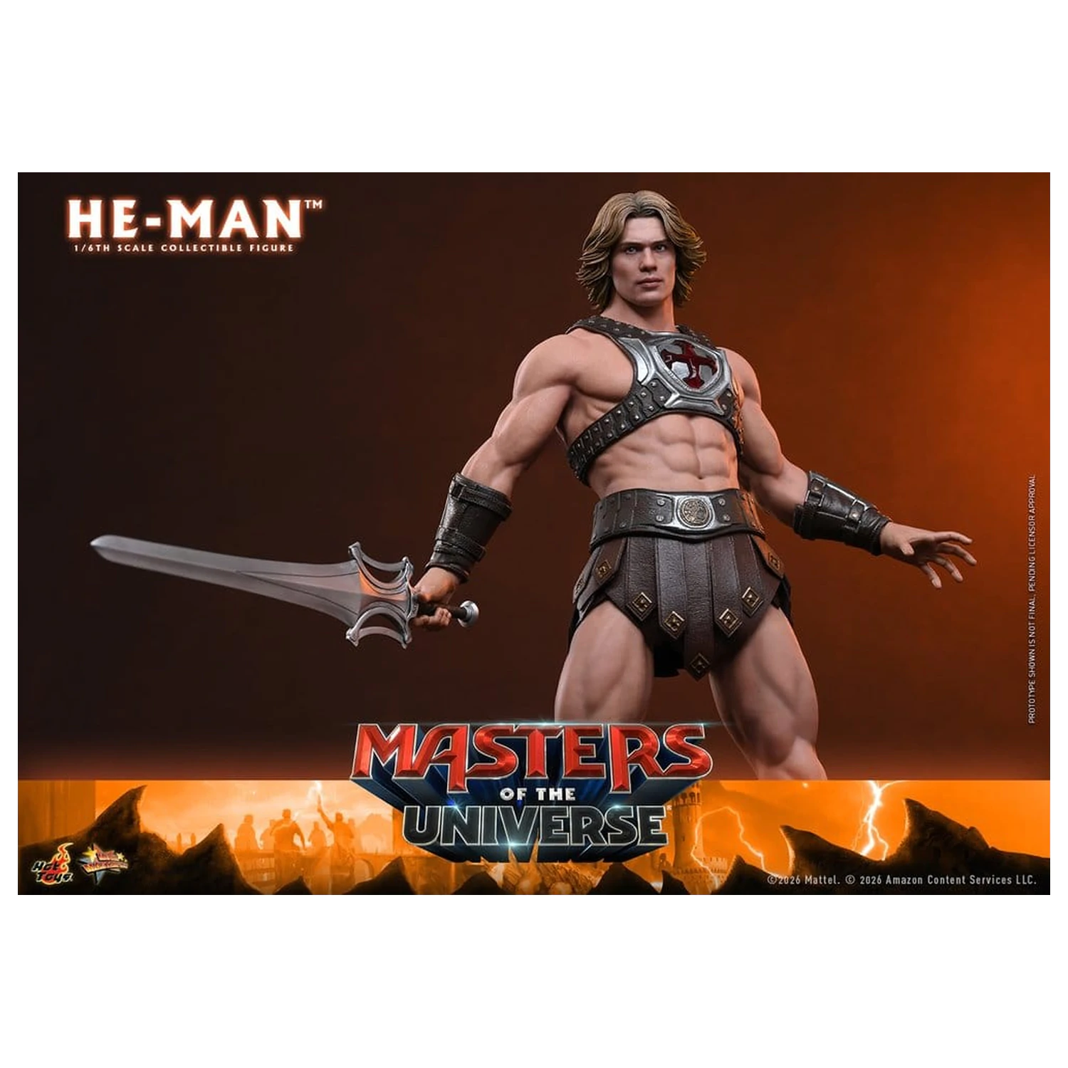 Masters of the Universe Movie Masterpiece akciófigura 1/6 He-Man 31 cm termékfotó