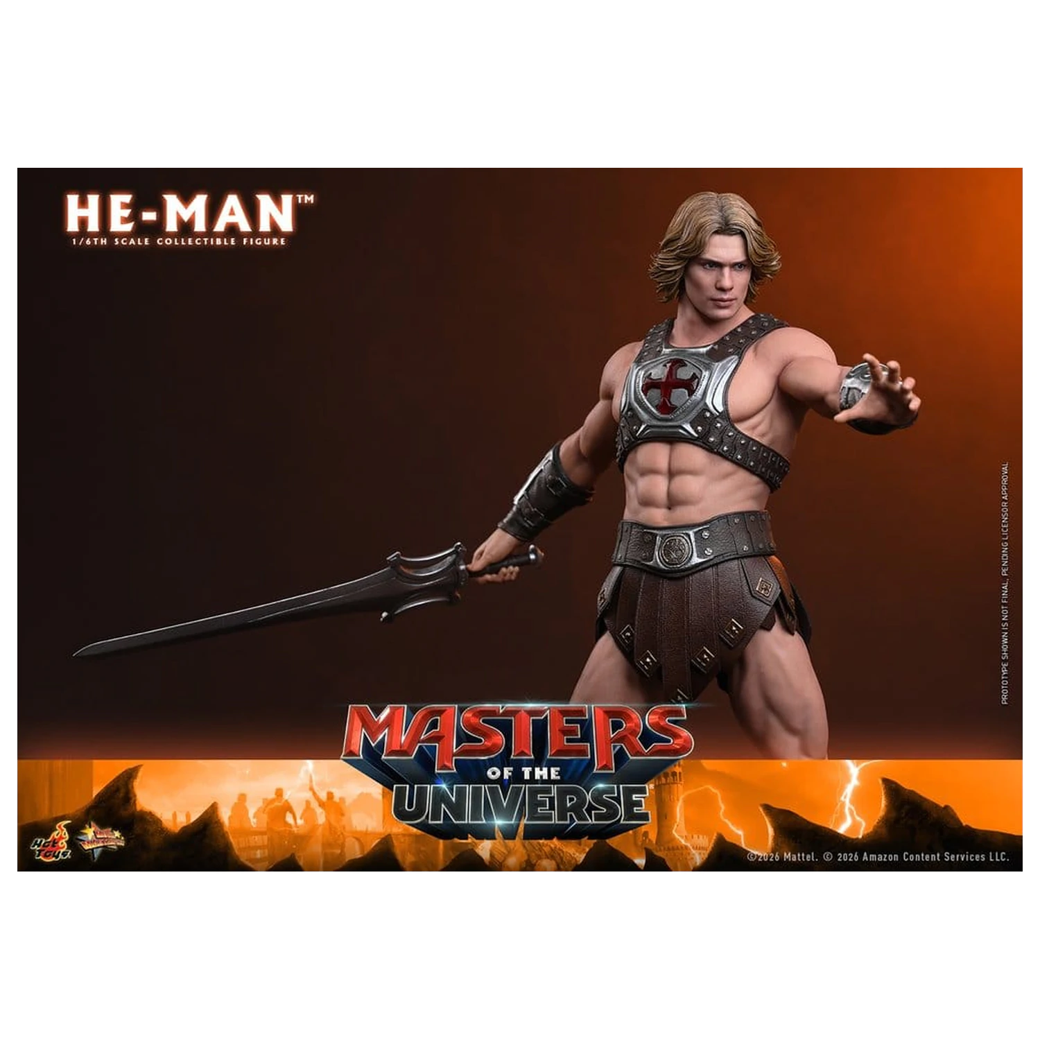 Masters of the Universe Movie Masterpiece akciófigura 1/6 He-Man 31 cm termékfotó