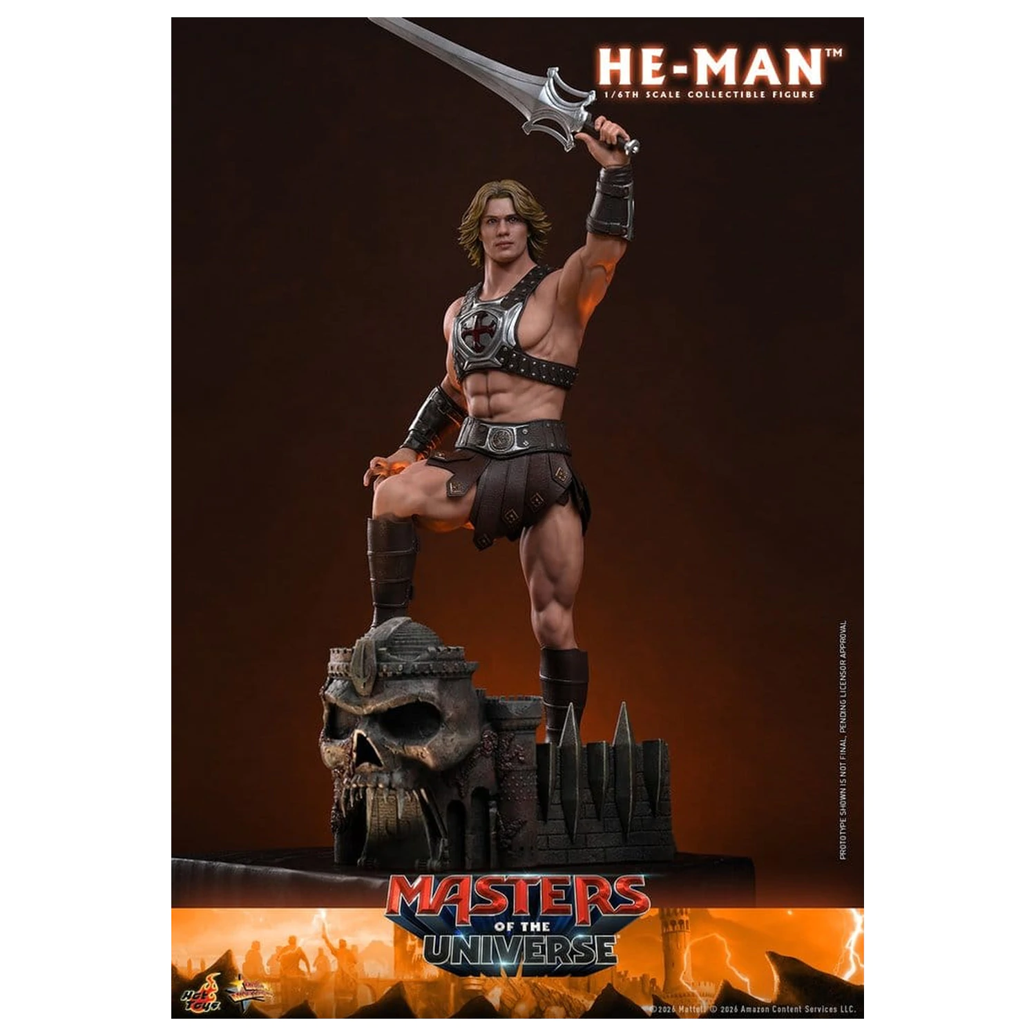 Masters of the Universe Movie Masterpiece akciófigura 1/6 He-Man 31 cm termékfotó