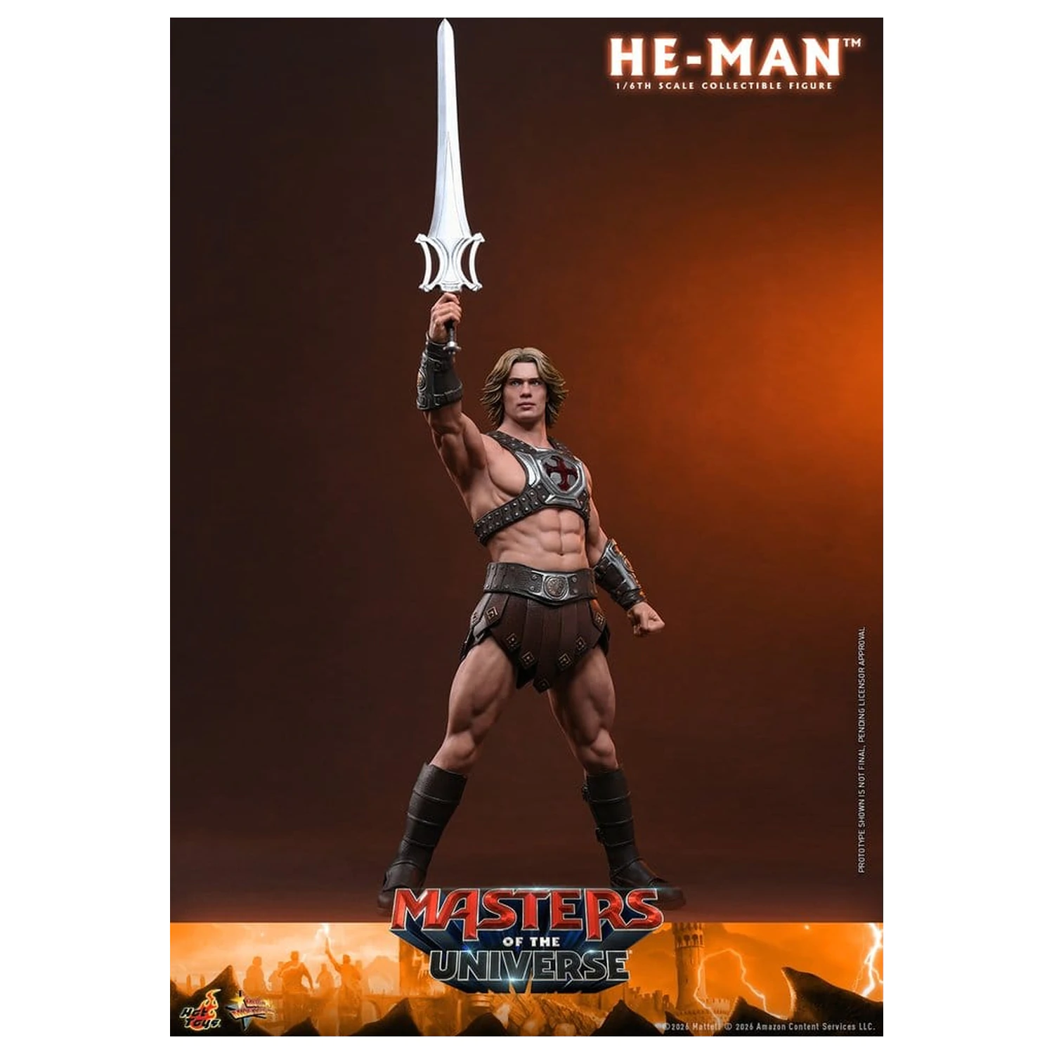 Masters of the Universe Movie Masterpiece akciófigura 1/6 He-Man 31 cm termékfotó