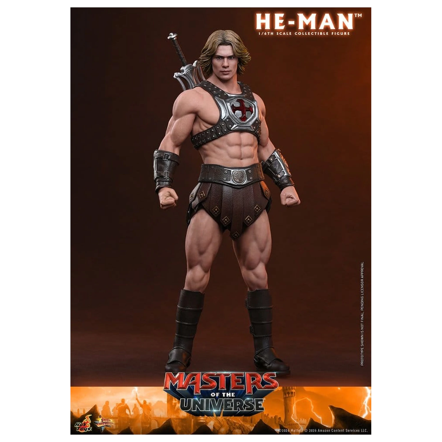 Masters of the Universe Movie Masterpiece akciófigura 1/6 He-Man 31 cm termékfotó
