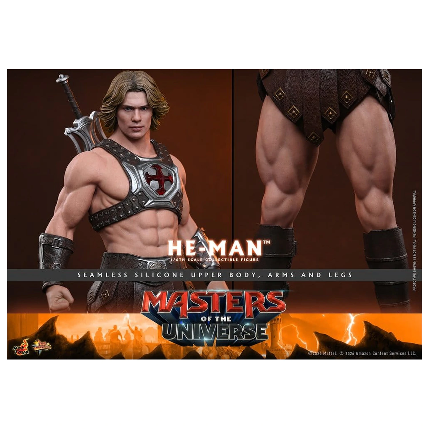 Masters of the Universe Movie Masterpiece akciófigura 1/6 He-Man 31 cm termékfotó