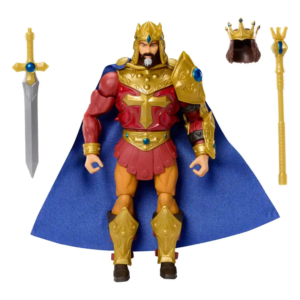 Masters of the Universe: New Eternia Masterverse King Randor akciófigura 18 cm termékfotó