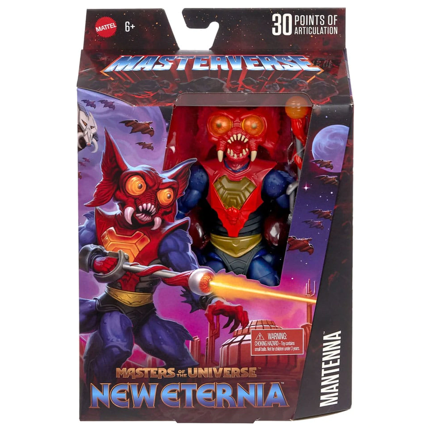Masters of the Universe: New Eternia Masterverse Mantenna akciófigura 18 cm termékfotó