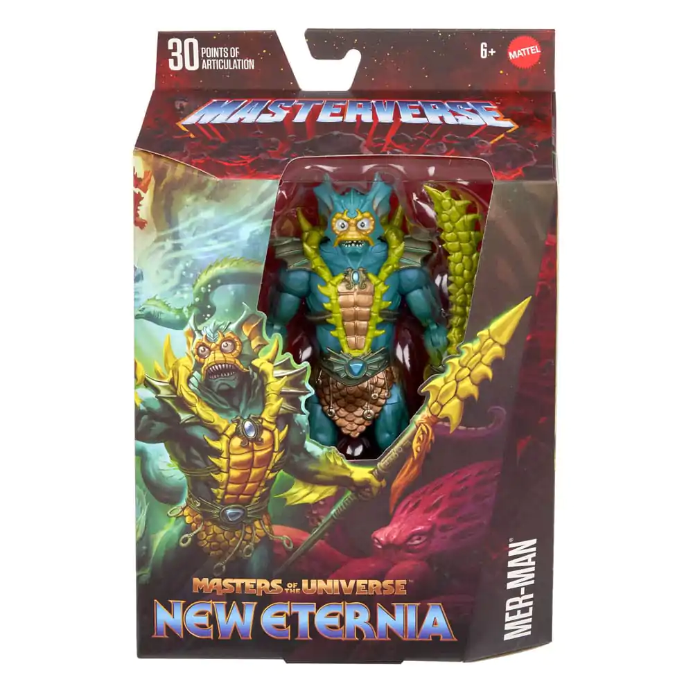 Masters of the Universe: New Eternia Masterverse Mer-Man akciófigura 18 cm termékfotó