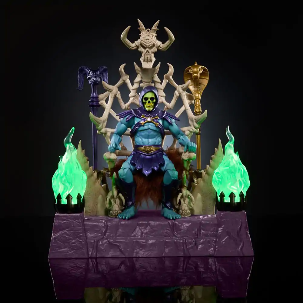 Masters of the Universe: New Eternia Masterverse Action Figure Skeletor & Throne 18 cm termékfotó