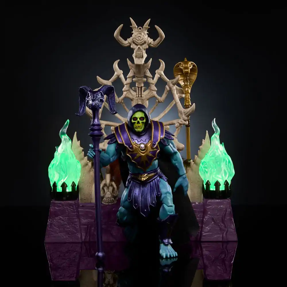 Masters of the Universe: New Eternia Masterverse Action Figure Skeletor & Throne 18 cm termékfotó