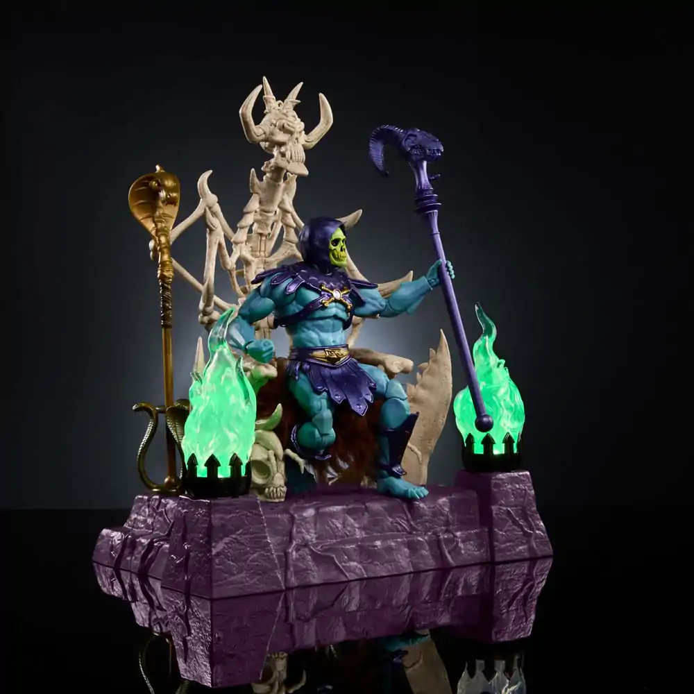 Masters of the Universe: New Eternia Masterverse Action Figure Skeletor & Throne 18 cm termékfotó