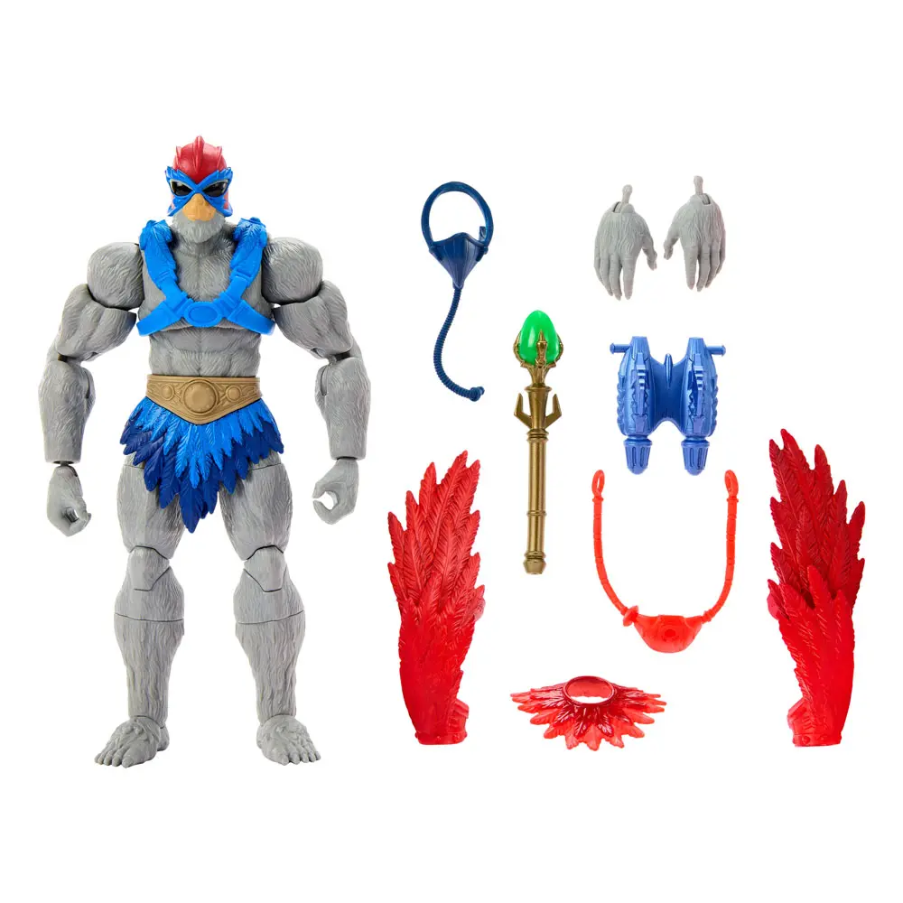 Masters of the Universe: New Eternia Masterverse Stratos akciófigura 18 cm termékfotó