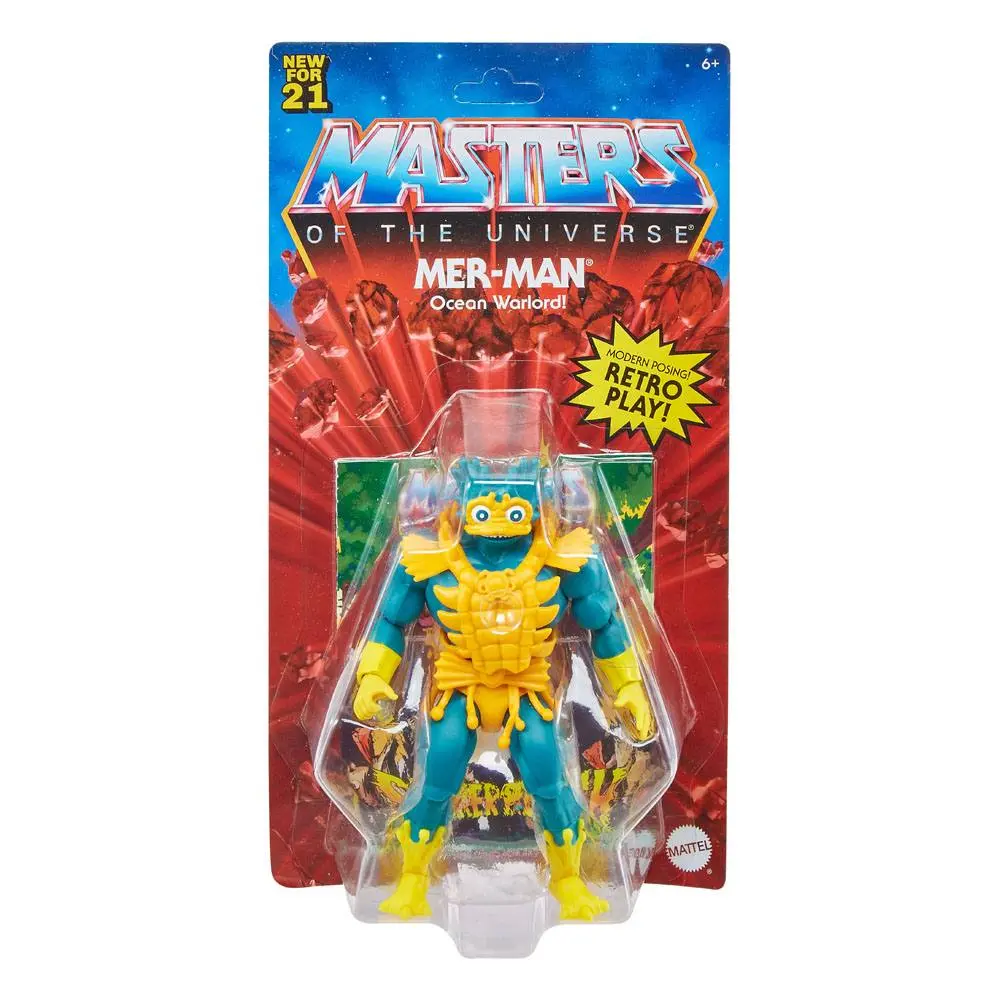 Masters of the Universe Origins 2021 Lords of Power Mer-Man akciófigura 14 cm termékfotó