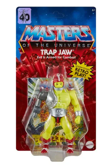 Masters of the Universe Origins 2022 Mini Comic Trap Jaw akciófigura 14 cm termékfotó