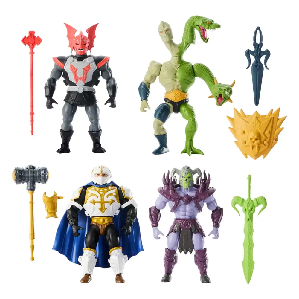 Masters of the Universe Origins akciófigura 4 db-os csomag 14 cm termékfotó