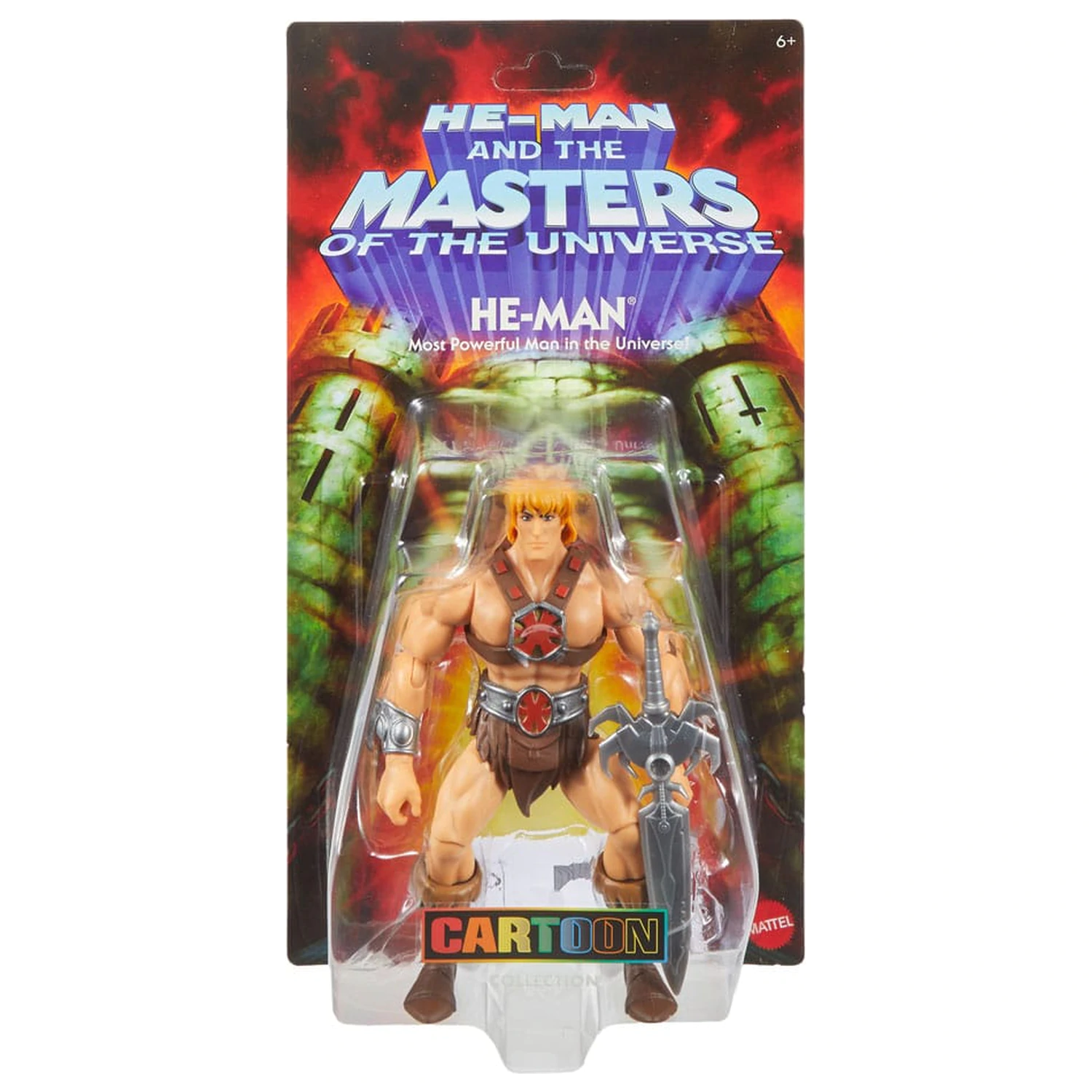 Masters of the Universe Origins akciófigura Cartoon Collection: He-Man 14 cm termékfotó