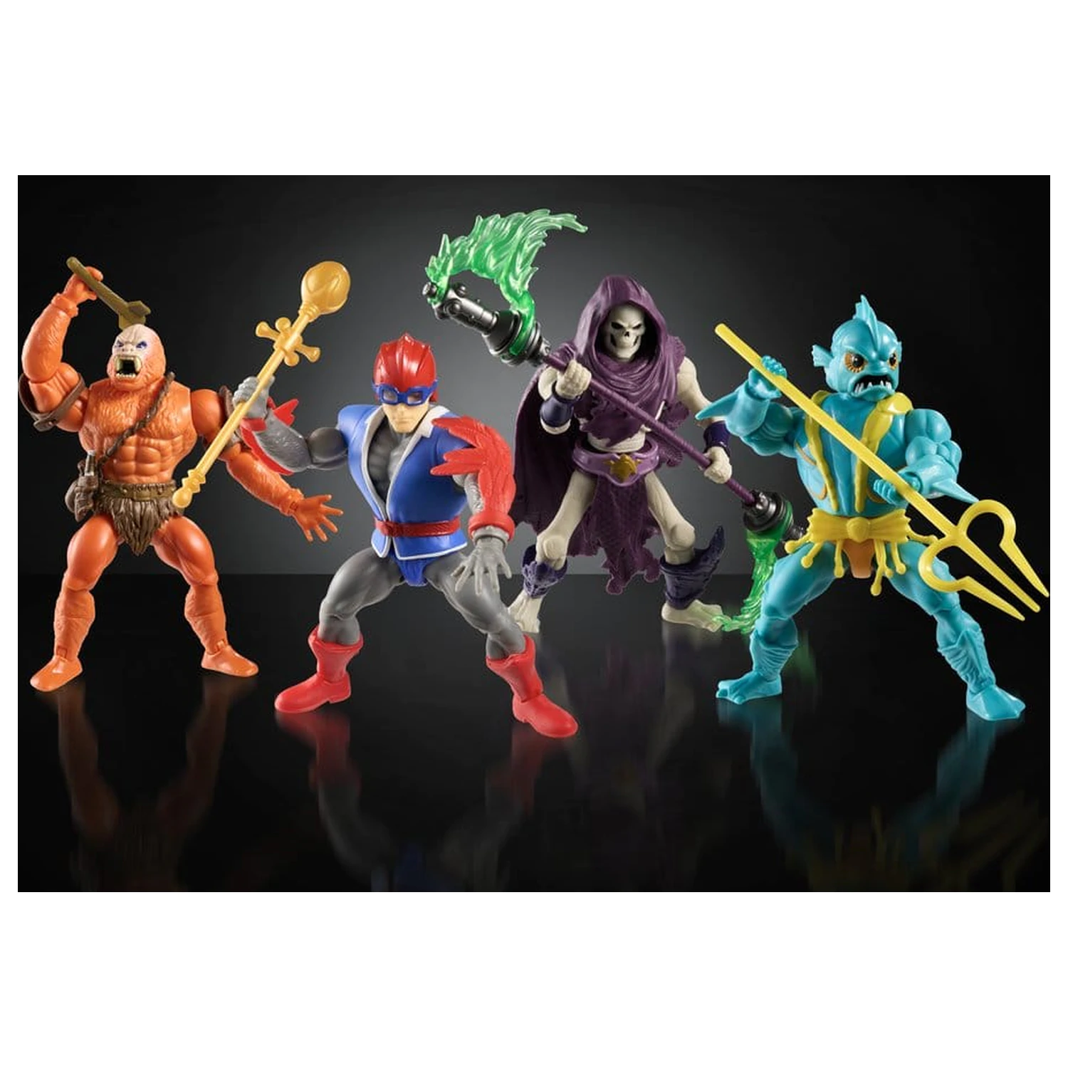 Masters of the Universe Origins Battle for Subternia 4 db-os akciófigura csomag 14 cm termékfotó