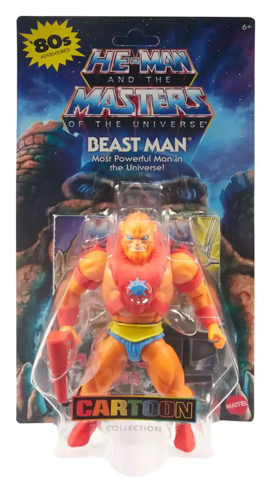 Masters of the Universe Origins Cartoon Collection: Beast Man akciófigura 14 cm termékfotó