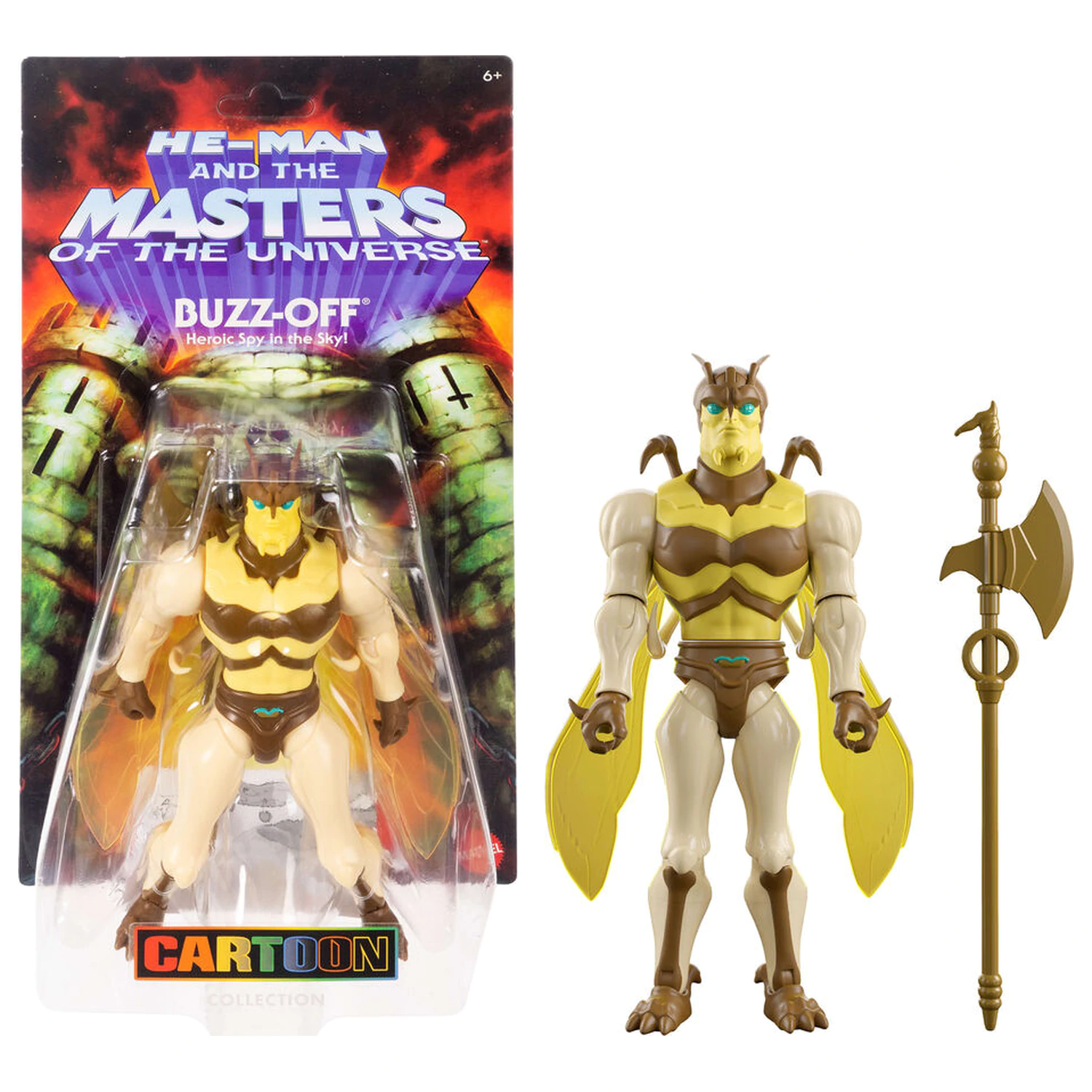 Masters of the Universe Origins Cartoon Collection Buzz Off figura 14cm termékfotó