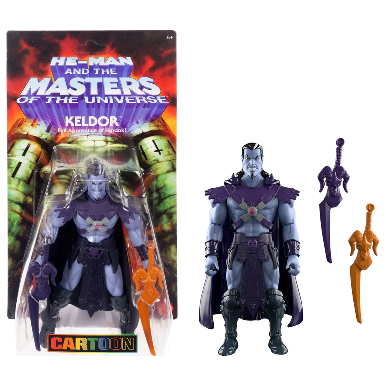 Masters of the Universe Origins Cartoon Collection Keldor figura 14cm termékfotó