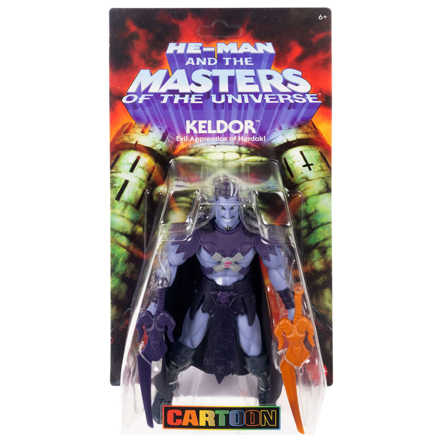 Masters of the Universe Origins Cartoon Collection Keldor figura 14cm termékfotó