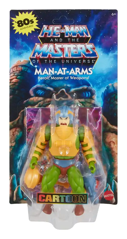 Masters of the Universe Origins Cartoon Collection: Man-At-Arms akciófigura 14 cm termékfotó