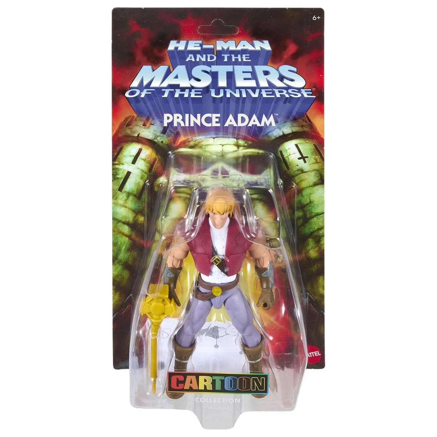 Masters of the Universe Origins Cartoon Collection: Prince Adam akciófigura 14 cm termékfotó