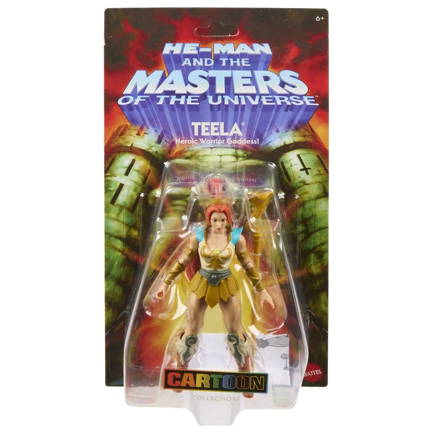 Masters of the Universe Origins Cartoon Collection: Teela akciófigura 14 cm termékfotó