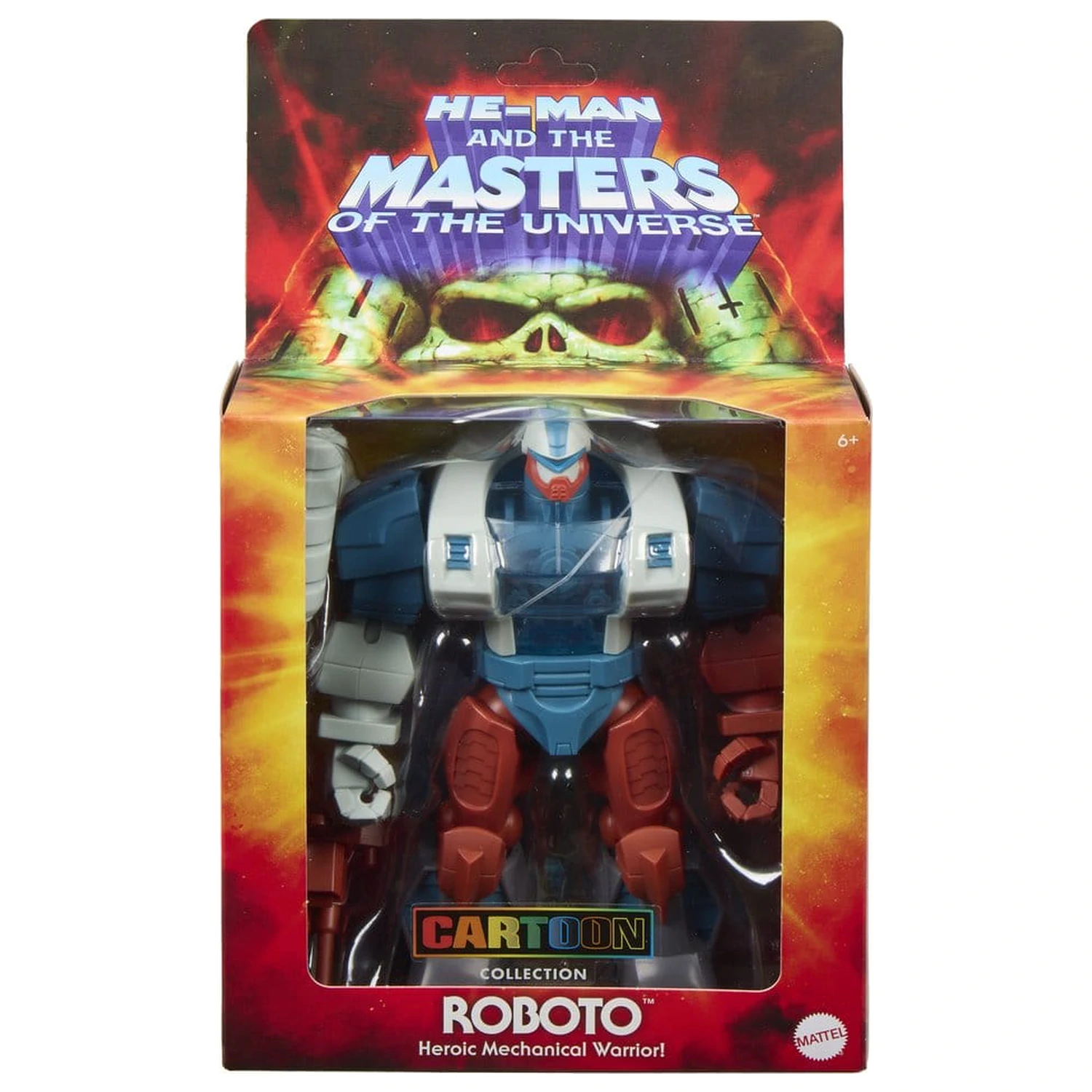 Masters of the Universe Origins Deluxe Cartoon Collection: Roboto akciófigura 14 cm termékfotó