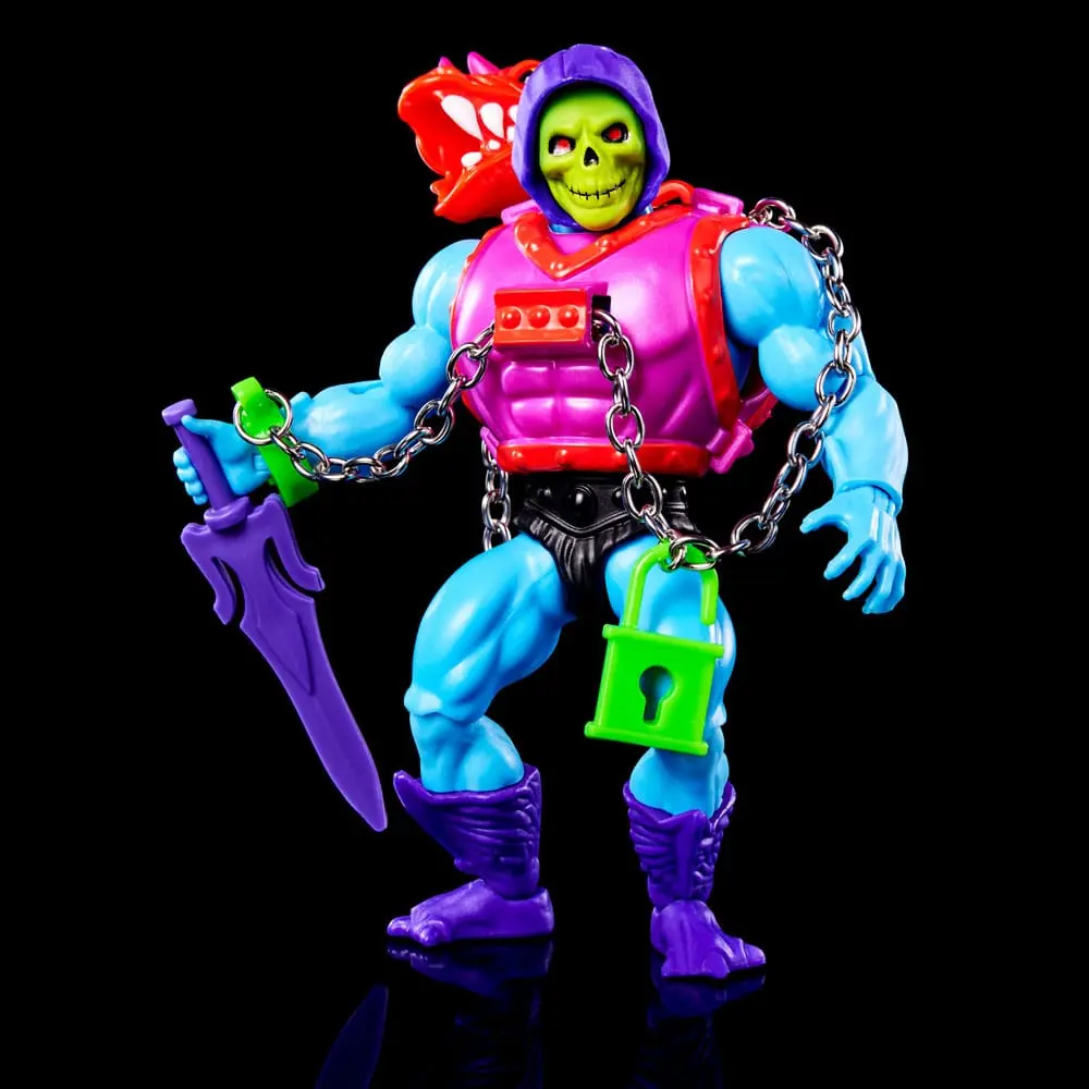 Masters of the Universe Origins Deluxe Dragon Blaster Skeletor akciófigura 14 cm termékfotó