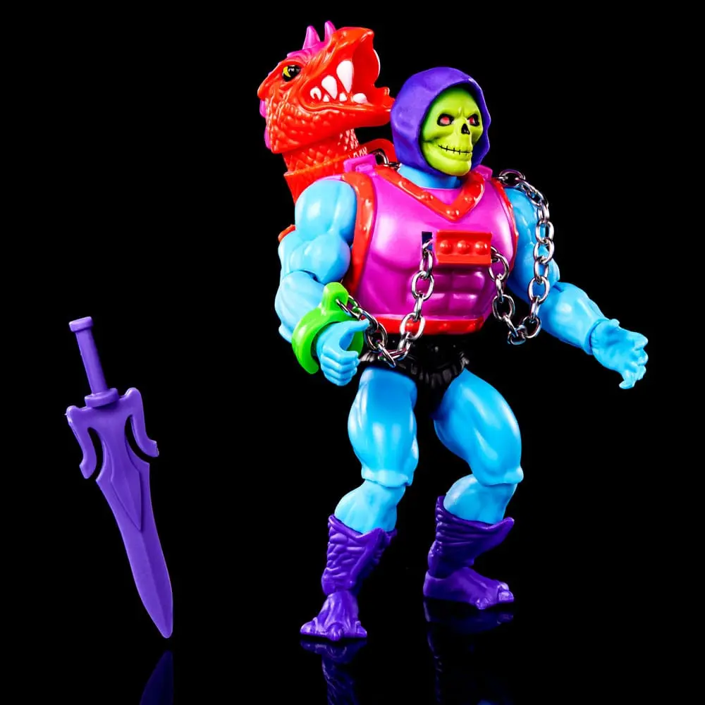 Masters of the Universe Origins Deluxe Dragon Blaster Skeletor akciófigura 14 cm termékfotó