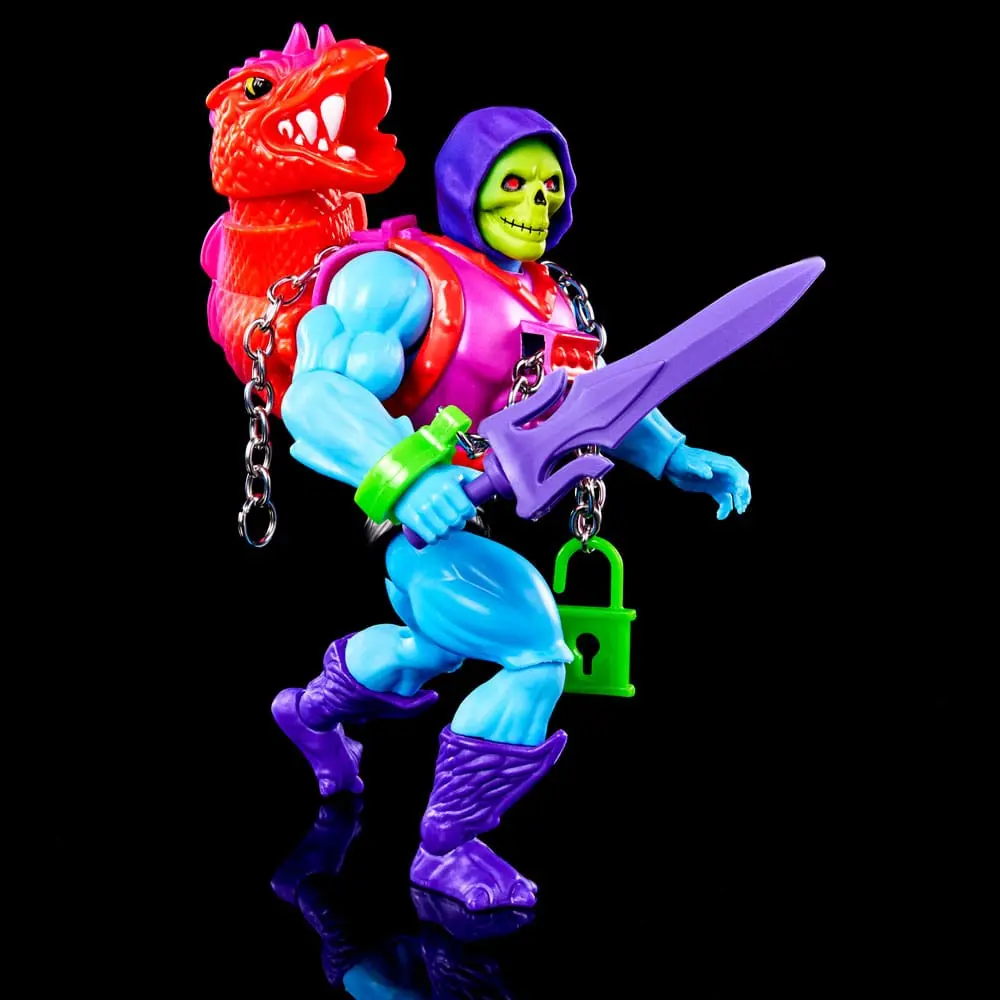 Masters of the Universe Origins Deluxe Dragon Blaster Skeletor akciófigura 14 cm termékfotó