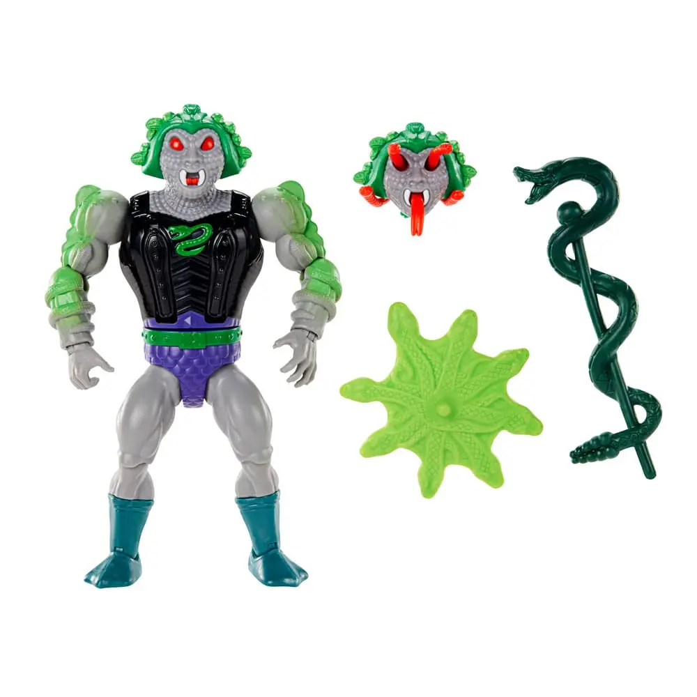 Masters of the Universe Origins Deluxe Snake Face akciófigura 14 cm termékfotó