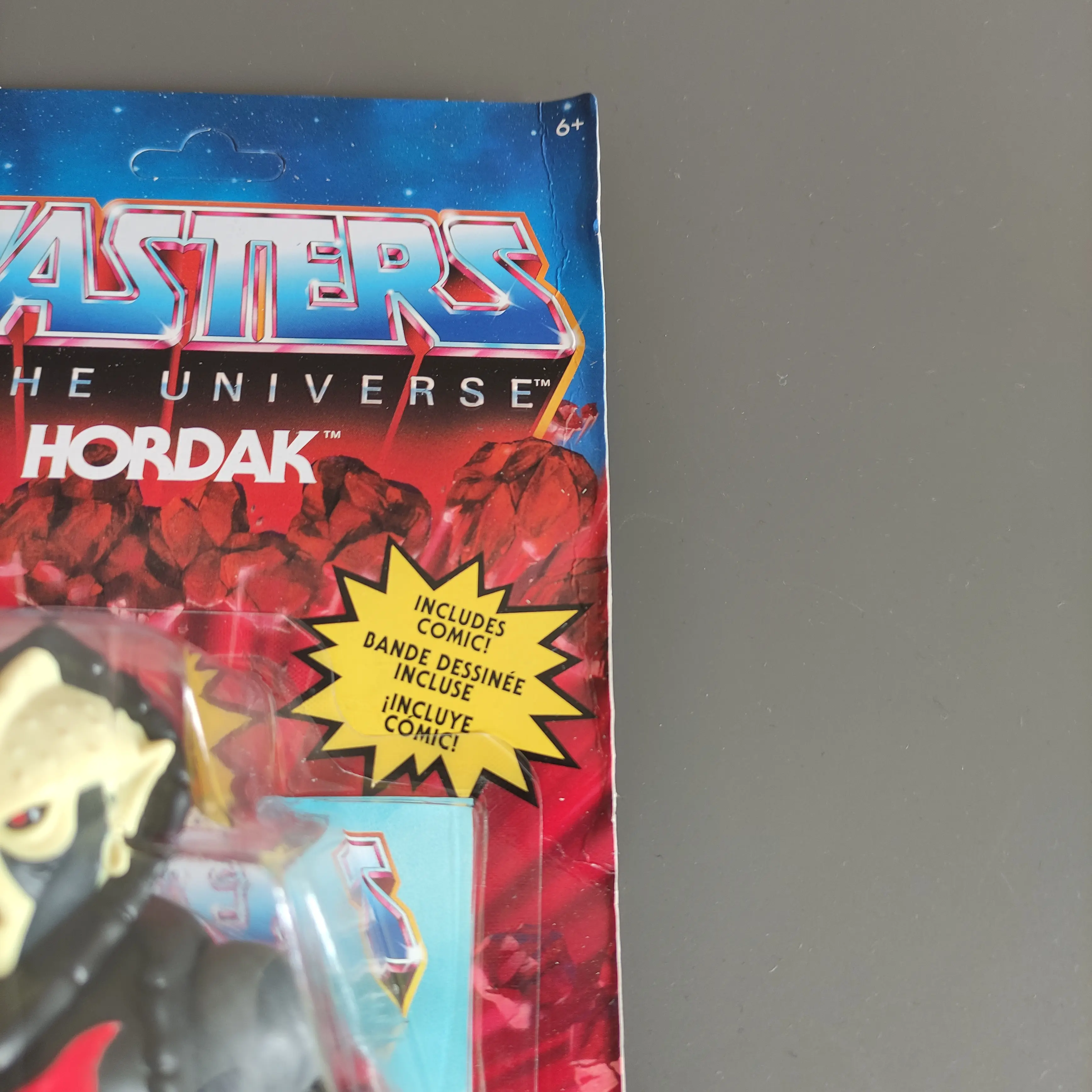 Masters of the Universe Origins Hordak figura [gyűrött filecard] termékfotó