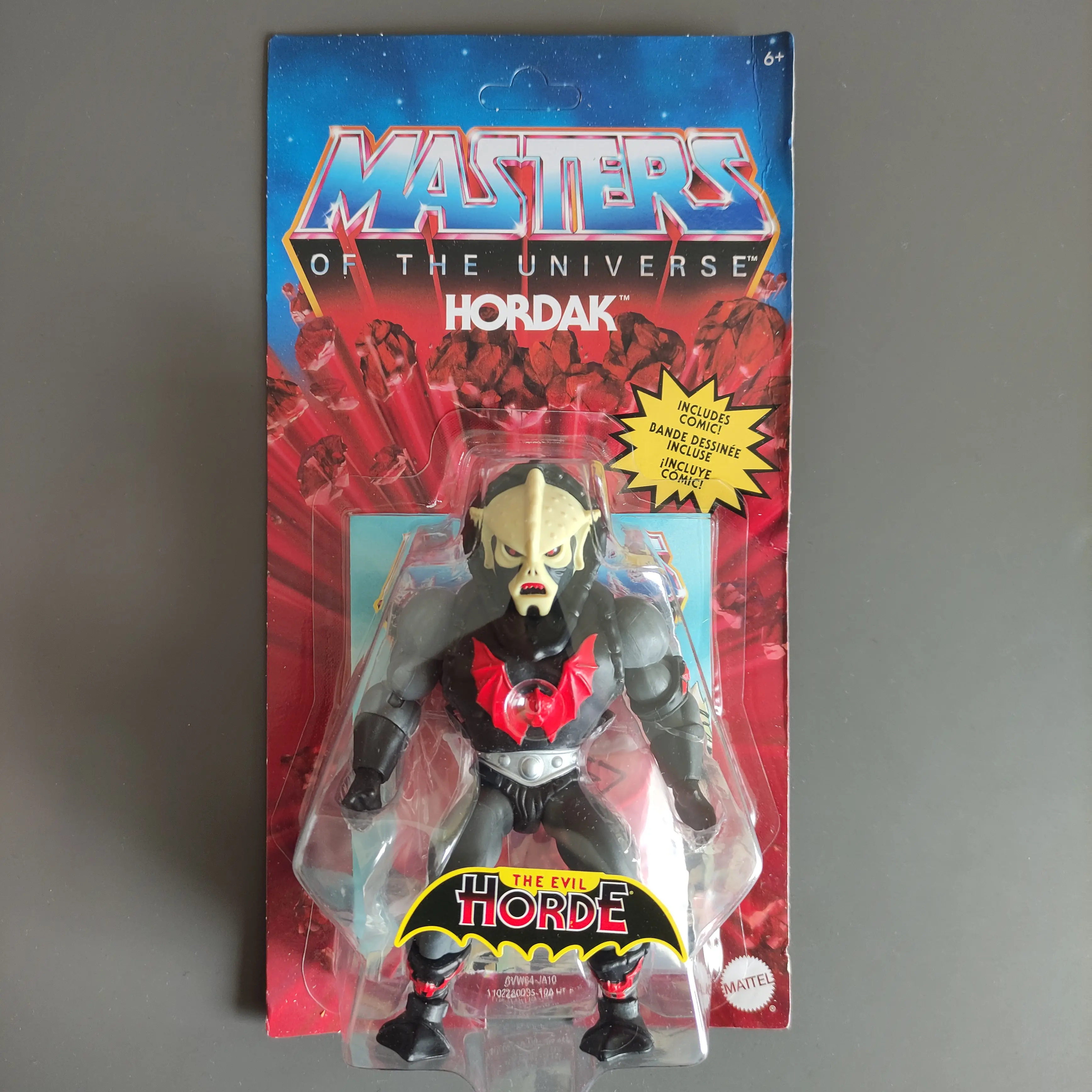 Masters of the Universe Origins Hordak figura [gyűrött filecard] termékfotó
