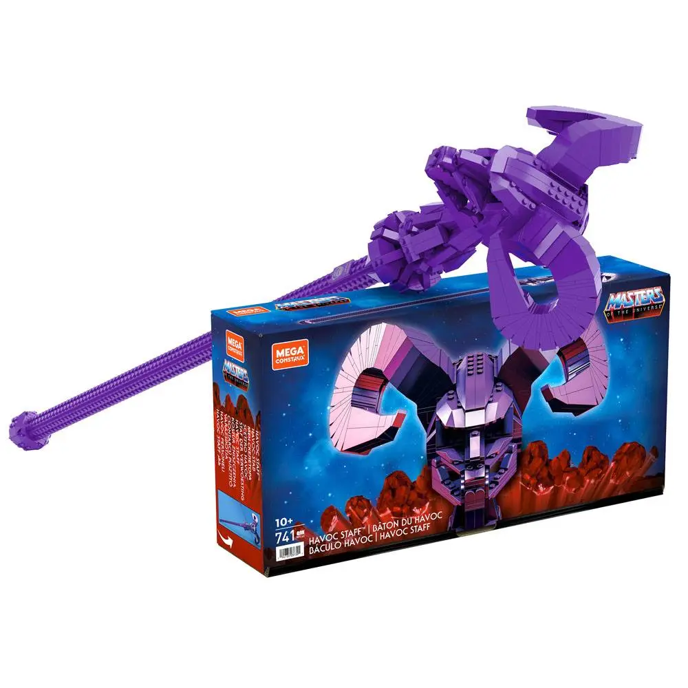 Masters of the Universe Origins Mega Construx Construction Set Havoc Staff 102 cm termékfotó
