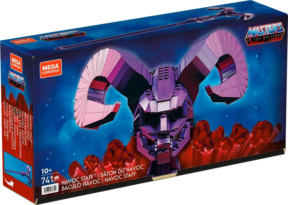 Masters of the Universe Origins Mega Construx Construction Set Havoc Staff 102 cm termékfotó