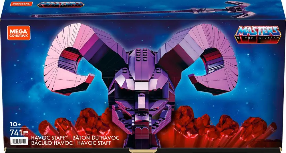 Masters of the Universe Origins Mega Construx Construction Set Havoc Staff 102 cm termékfotó