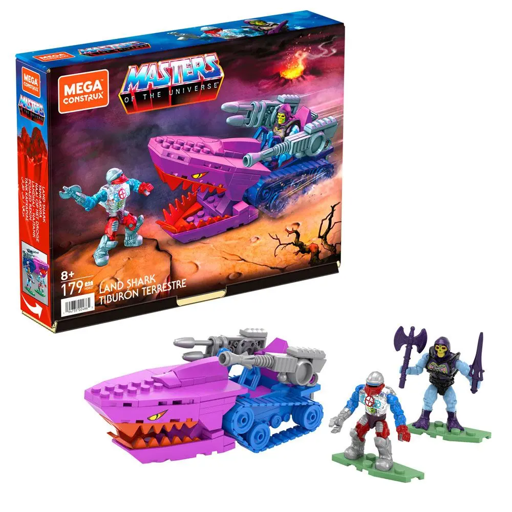 Masters of the Universe Origins Mega Construx Construction Set Land Shark 23 cm termékfotó
