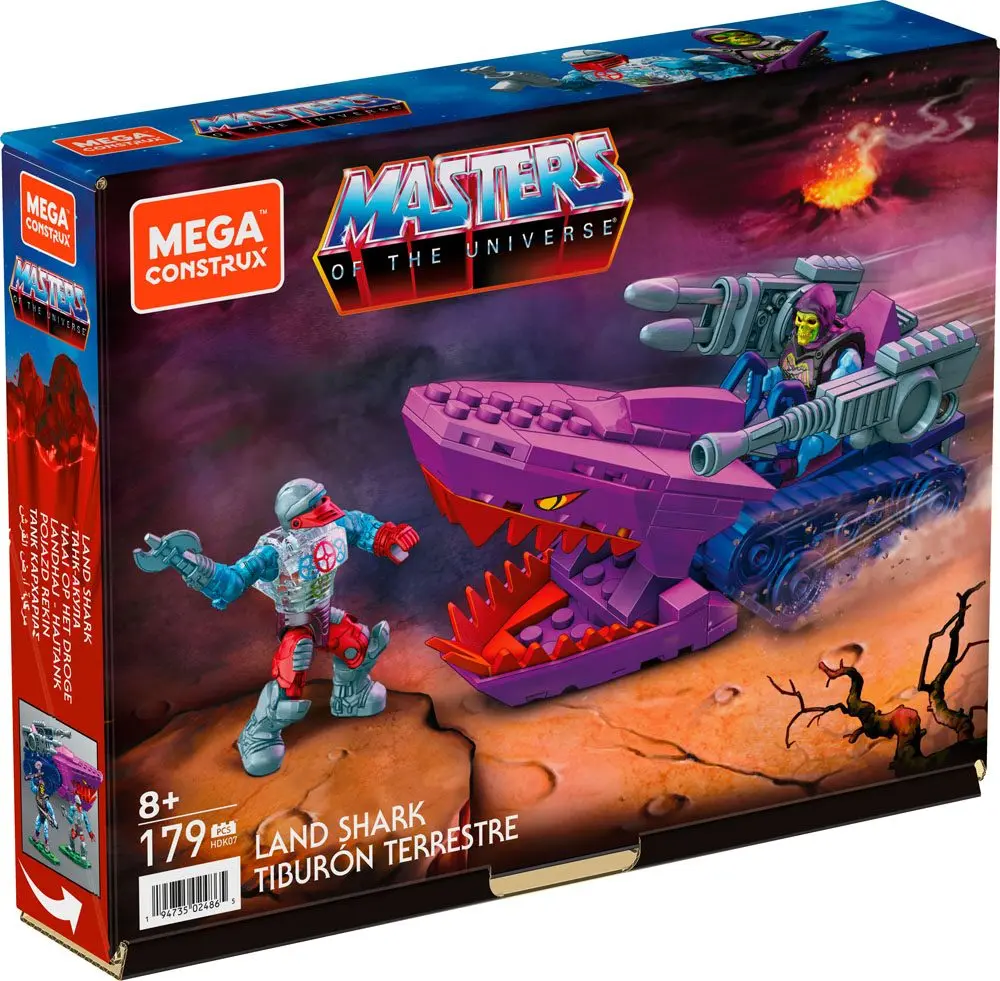 Masters of the Universe Origins Mega Construx Construction Set Land Shark 23 cm termékfotó
