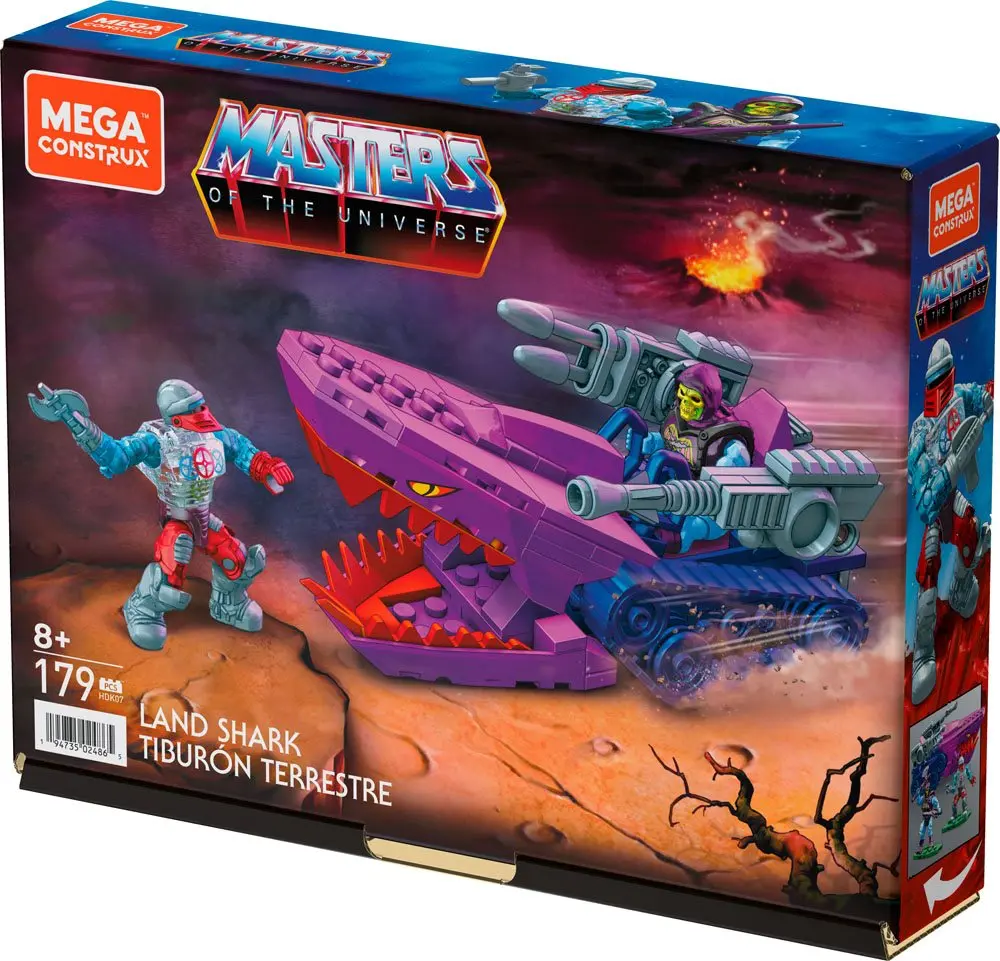 Masters of the Universe Origins Mega Construx Construction Set Land Shark 23 cm termékfotó
