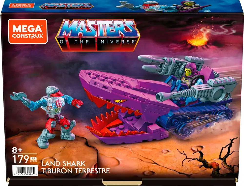 Masters of the Universe Origins Mega Construx Construction Set Land Shark 23 cm termékfotó