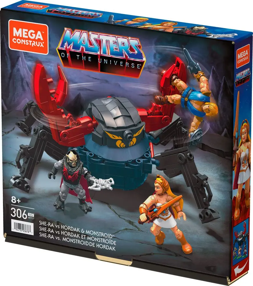 Masters of the Universe Origins Mega Construx Construction Set She-Ra vs Hordak &amp; Monstroid 12 cm termékfotó