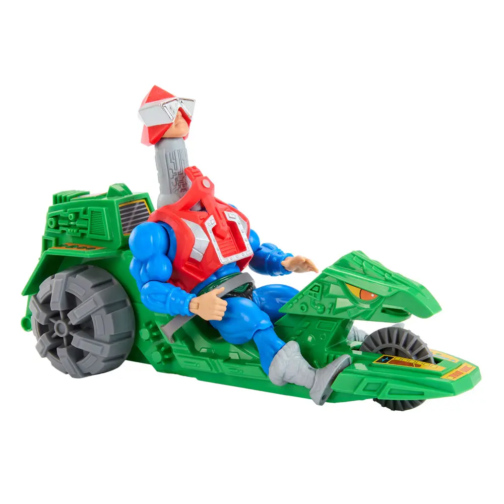 Masters of the Universe Origins Mekaneck &amp; Ground Ripper akciófigura és jármű 14 cm termékfotó