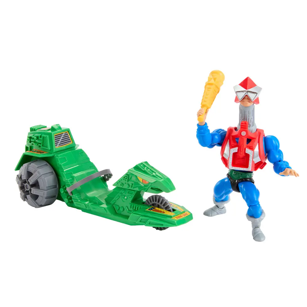 Masters of the Universe Origins Mekaneck &amp; Ground Ripper akciófigura és jármű 14 cm termékfotó