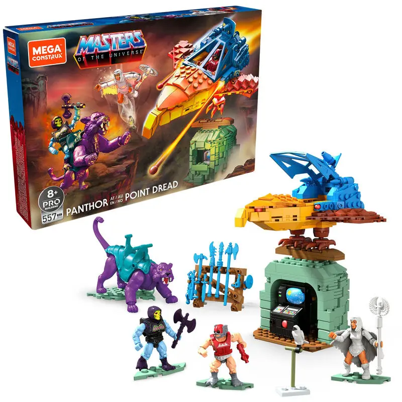 Masters of the Universe Origins Panthor at Point Dread Mega Contrux termékfotó