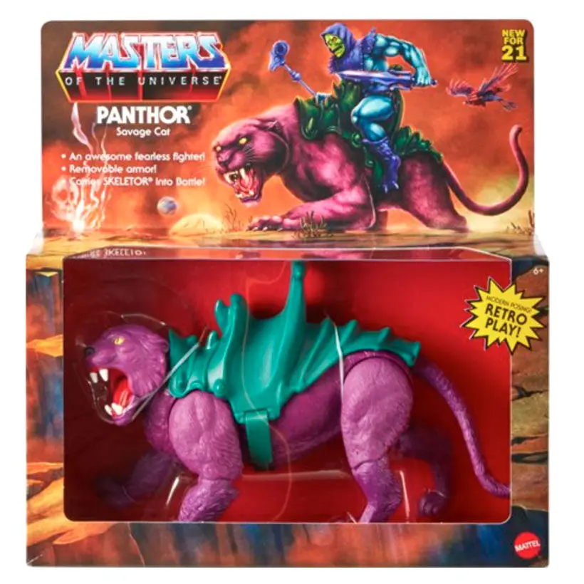 Masters of the Universe Origins Panthor figura 14cm termékfotó