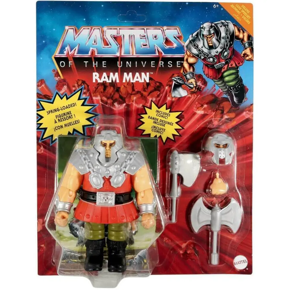 Masters of the Universe Origins Ram Man figura 14cm termékfotó