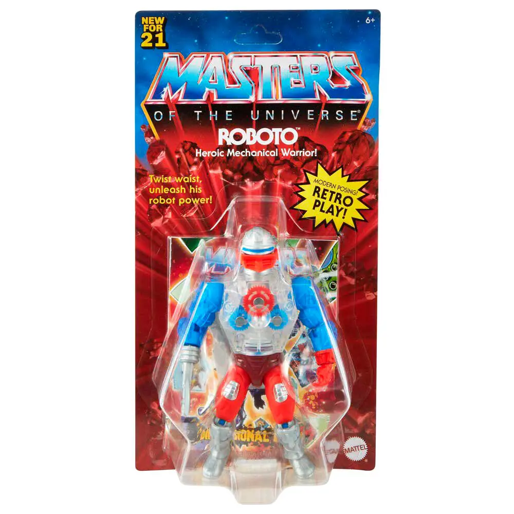 Masters of the Universe Origins Roboto figura 14cm termékfotó