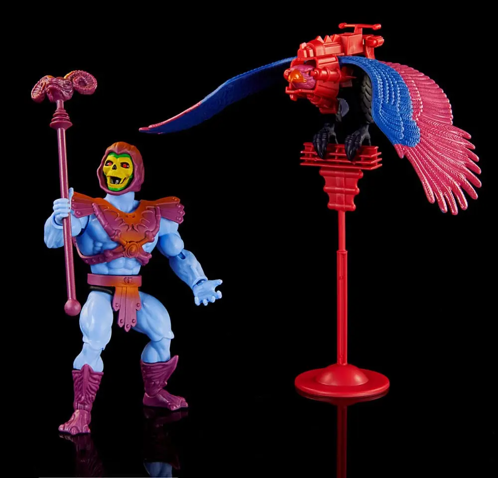 Masters of the Universe Origins Skeletor &amp; Screeech akciófigura csomag 14 cm termékfotó