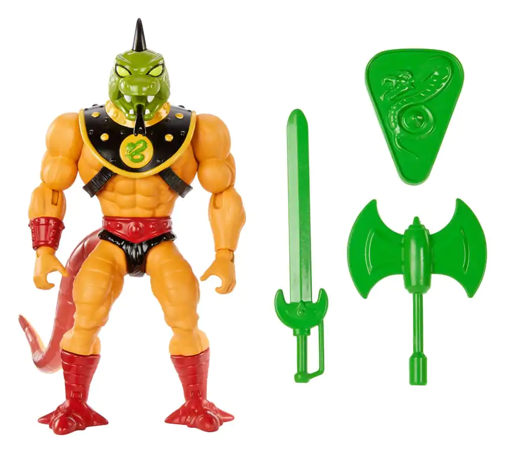 Masters of the Universe Origins Snake Men: Reptilax akciófigura 14 cm termékfotó