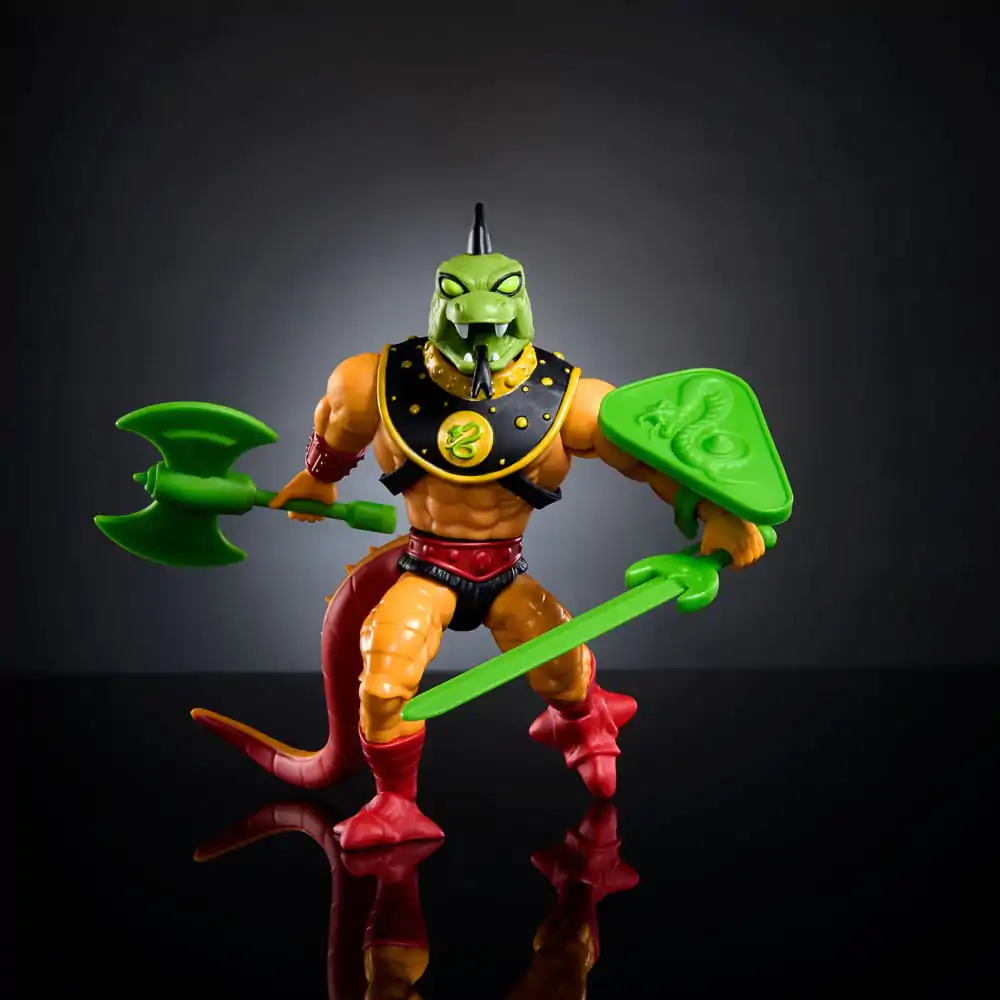Masters of the Universe Origins Snake Men: Reptilax akciófigura 14 cm termékfotó